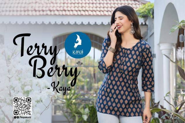 Kaya terry berry Kurti wholesale online in Gujarat